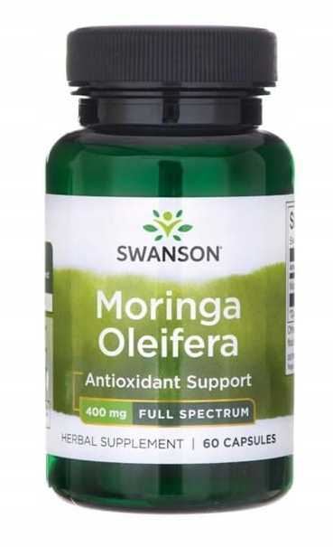 MORINGA OLEIFERA 400mg 60k Moringa olejodajna