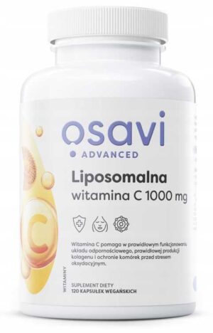Liposomalna Witamina C - 1000 mg - 120 kapsułek