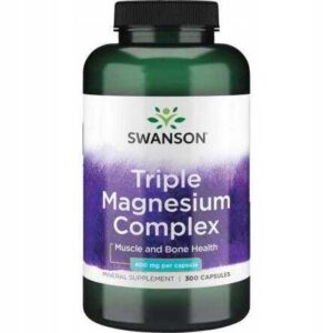 MAGNEZ 400 mg 300 kaps TRZY FORMY MAGNEZU Swanson