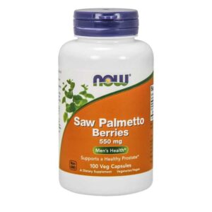 NOW Foods - SAW PALMETTO 100 kaps - PALMA SABAŁOWA