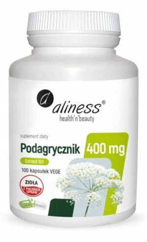 Aliness, Podagrycznik ekstrakt 10:1 400mg 100 kaps