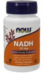 NOW FOODS - NADH 10mg - 60 kapsułek