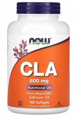 CLA 180 kaps SPRZĘŻONY KWAS LINOLOWY - RUMENOWY