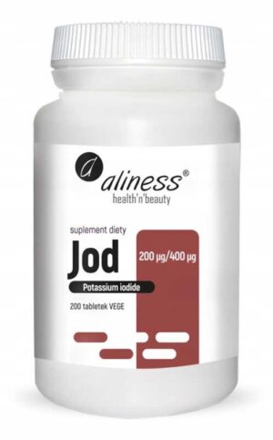 Aliness, Jod (jodek potasu) 200mcg / 400mcg 200tab