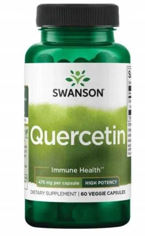 SWANSON QUERCETIN 475 mg 60 kaps KWERCETYNA