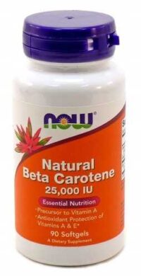 BETA CAROTEN BETA-KAROTEN 25000 IU 90 kapsułek