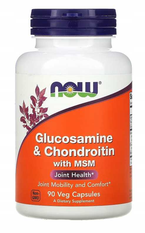 GLUKOZAMINA + CHONDROITYNA + MSM / 90 kaps / STAWY