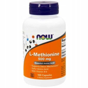 Now Foods L-METHIONINE 500mg 100k L-METIONINA
