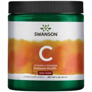SWANSON VITAMIN C 454g Pure Powder 100% WITAMINA C