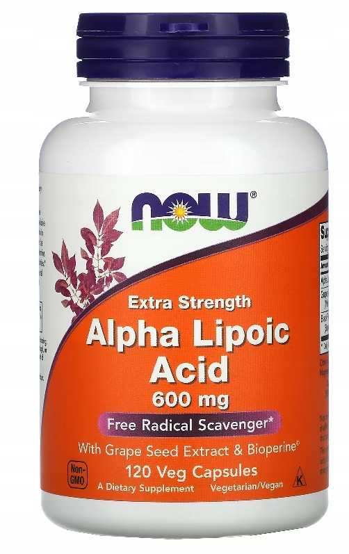 Alpha Lipoic Acid with Grape Seed Extract 120 KAPS