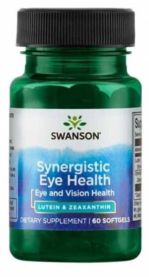 Synergistic Eye Health Lutein & Zeaxanthin 60 kaps