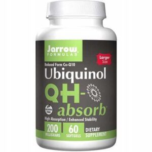 UBICHINOL - UBIQUINOL 200mg 60kap ZREDUKOWANY Q-10