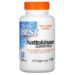 NATTOKINAZA - NATOKINAZA - NATTOKINASE - 270 KAPS