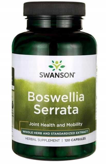 BOSWELLIA SERRATA MOCNY EKSTRAKT Swanson 120 kaps