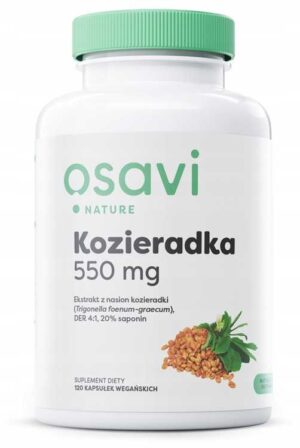 KOZIERADKA EKSTRAKT 550m g - 120 kaps - FENUGREEK