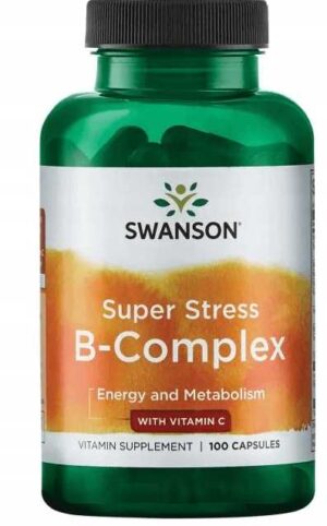Super Stress B-Complex with Vitamin C 100k SWANSON