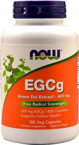 EGCG Green Tea Extract 180 kaps ZIELONA HERBATA