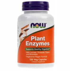 PLANT ENZYMES 120 kap - ENZYMY TRAWIENNE ROŚLINNE