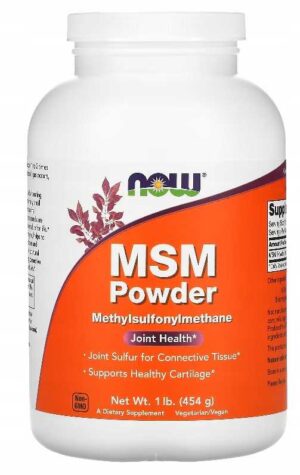 Now Foods - MSM - Metylosulfonylometan - 454 gram