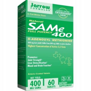 SAM-e 400 mg 60 tabletek S-Adenozylometionina SAMe