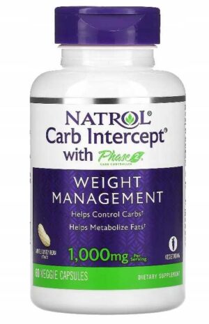 Natrol - Carb Intercept with Phase 2 - 60 kapsułek