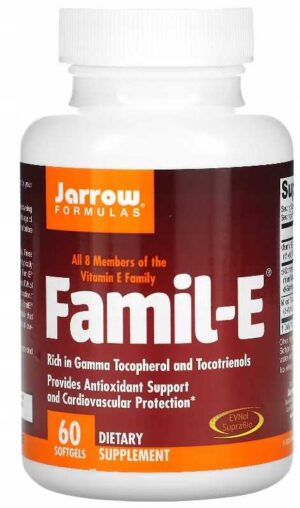 Jarrow Formulas FAMIL-E 60kap GAMMA E TOKOTRIENOLE
