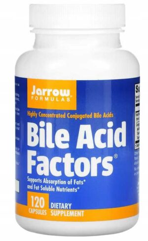 Bile Acid Factors - 120 kapsułek - KWASY ŻÓŁCIOWE
