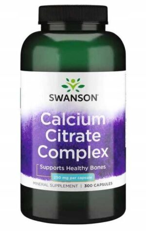 CALCIUM CITRATE COMPLEX 300 kaps CYTRYNIAN WAPNIA