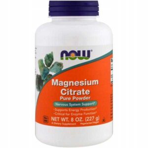 NOW FOODS, CYTRYNIAN MAGNEZU - 227 gram MAGNEZ