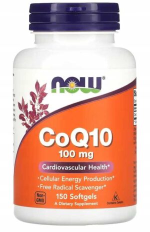 NOW Foods - KOENZYM Q10 100 mg 150 kapsułek Q-10
