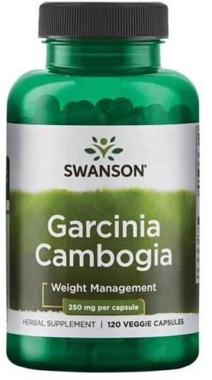 Swanson, Garcinia Cambogia 250mg 120 kaps 60% HCA