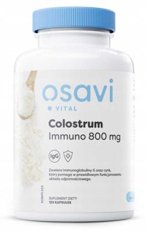 COLOSTRUM Immuno 800mg 120 kaps SIARA MŁODZIWO