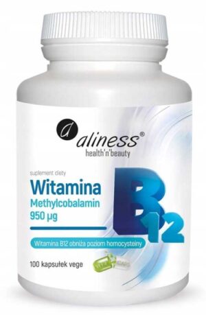 Witamina B12 Metylokobalamina 950 mcg x 100 kaps