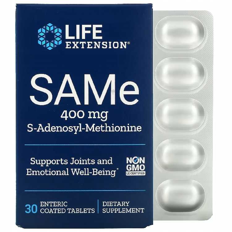 SAM-e 400 mg 30 tab S-Adenozylo-Metionina SAMe