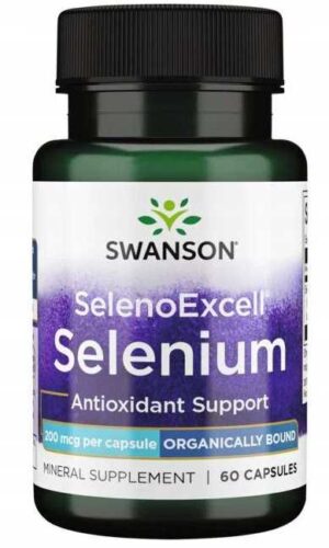 SWANSON SelenoExcell Selenium 200mcg 60kaps SELEN