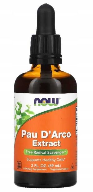 NOW FOODS PAU D'ARCO extract w płynie 59ml LAPACHO