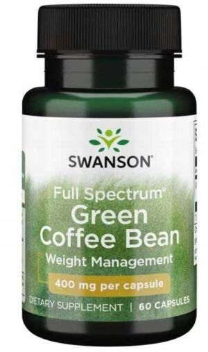 SWANSON - Green Coffee Bean 60 KAPS - ZIELONA KAWA