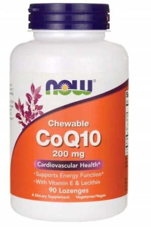 CoQ10 with Lecithin & Vitamin E 200 mg 90 tabletek