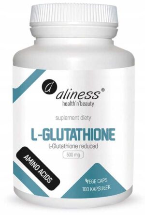 L-GLUTATION ZREDUKOWANY 500mg 100kap L-GLUTATHIONE