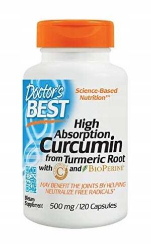 CURCUMIN High Absorption - Doctor's Best - 120 kap