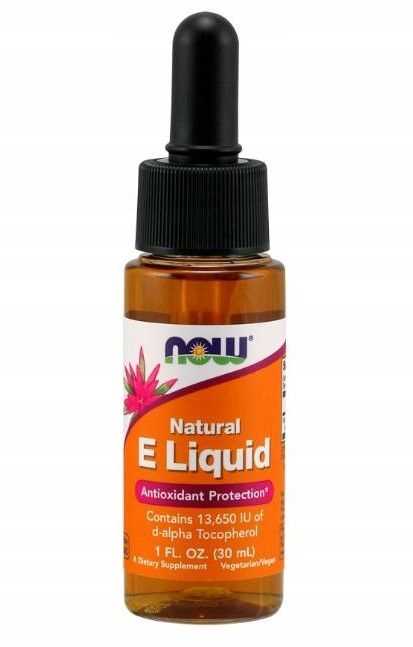 NOW Foods - WITAMINA E NATURALNA - w płynie 30 ml