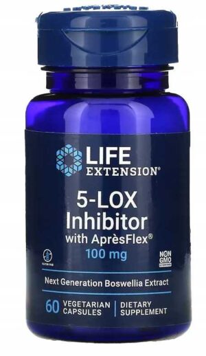 5-LOX Inhibitor with ApresFlex 60 Vcap LIFE EXTENS
