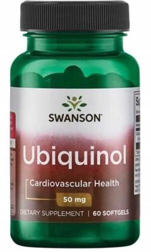 UBIQUINOL Zredukowany KOENZYM Q-10 50mg 60kaps Q10