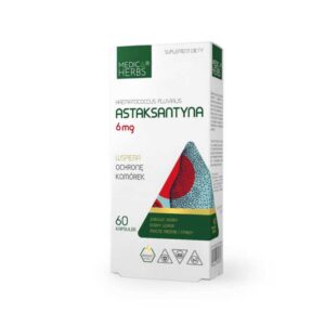 ASTAKSANTYNA 6 MG 60 KAP Astaxanthin MEDICA HERBS