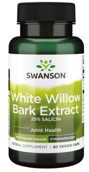 Swanson - White Willow Bark Extract 500 mg 60 kaps
