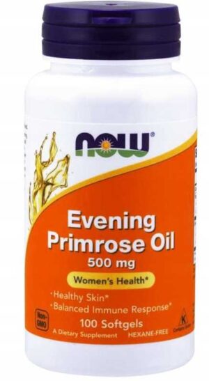 OLEJ Z WIESIOŁKA 500mg 100kaps WIESIOŁEK Now Foods