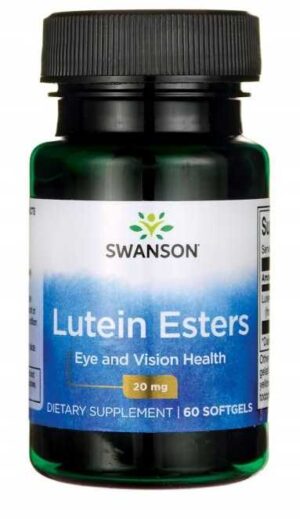 SWANSON, LUTEIN ESTERS 60k Estry Luteiny - LUTEINA