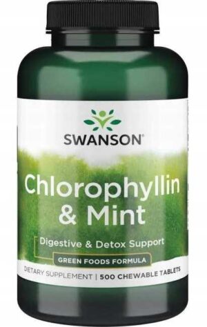 Swanson Chlorophyllin Mint 500 tab CHLOROFILINA