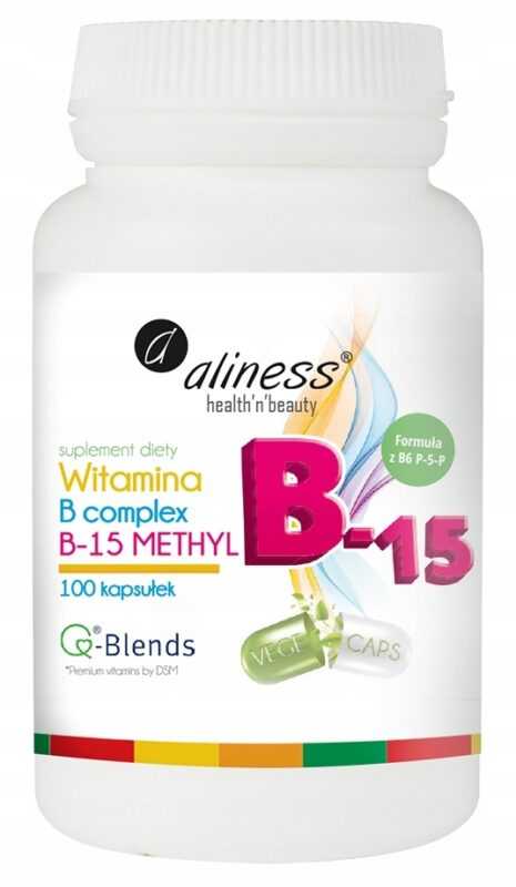 Aliness Witamina B Complex B-15 Methyl 100 kaps