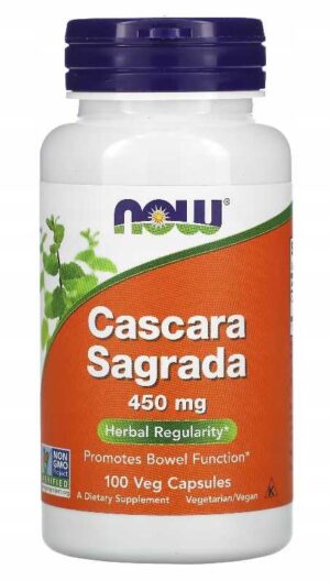 CASCARA SAGRADA 100 kapsułek SZAKŁAK AMERYKAŃSKI